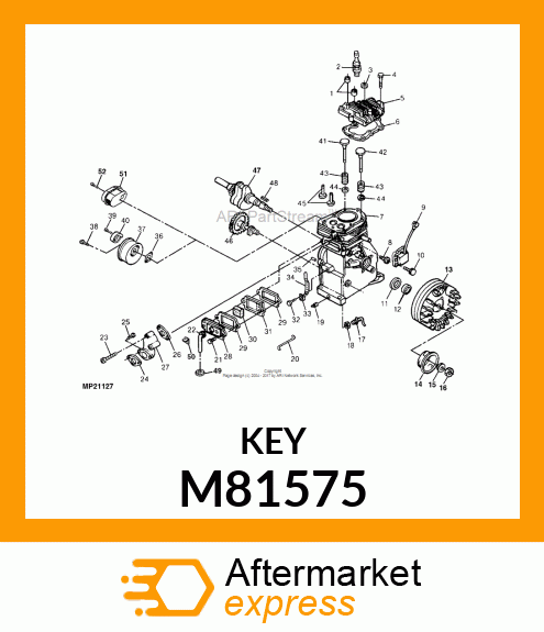 Shaft Key M81575