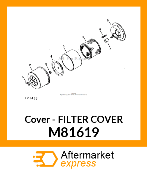 Cover - FILTER COVER M81619