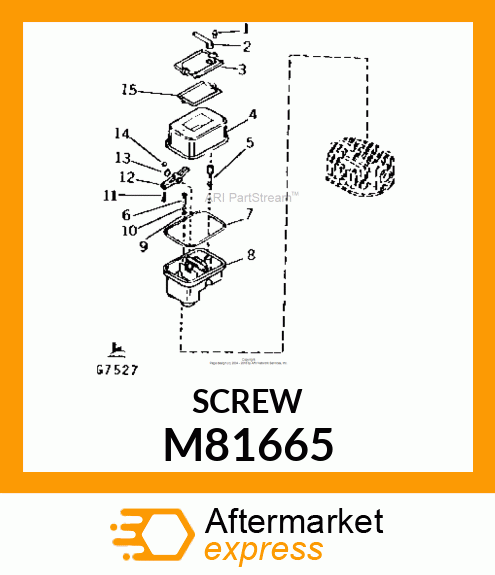 Screw M81665