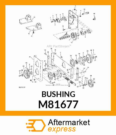 BUSHING, IDLER M81677