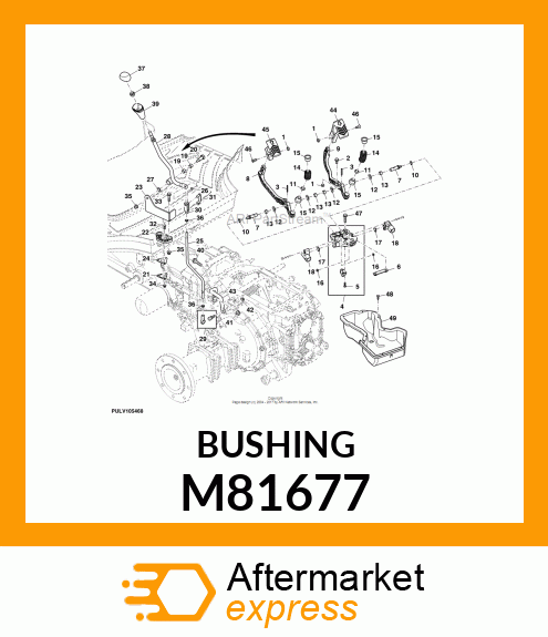 BUSHING, IDLER M81677