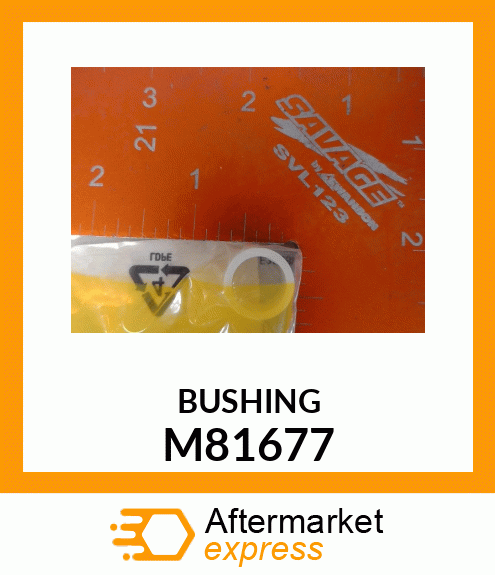 BUSHING, IDLER M81677