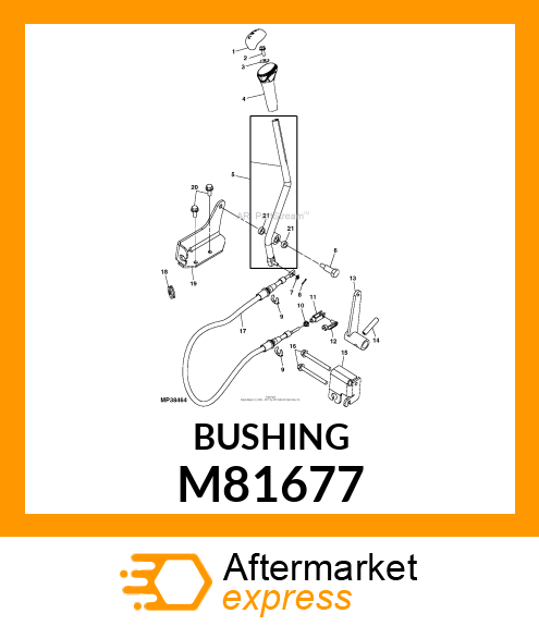 BUSHING, IDLER M81677