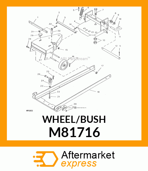 WHEEL, GAGE M81716