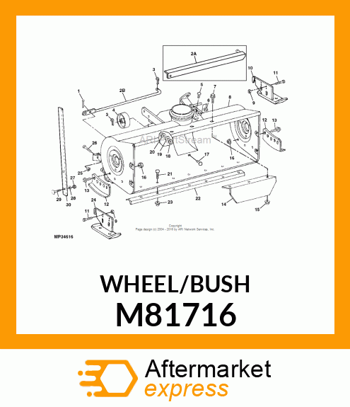 WHEEL, GAGE M81716