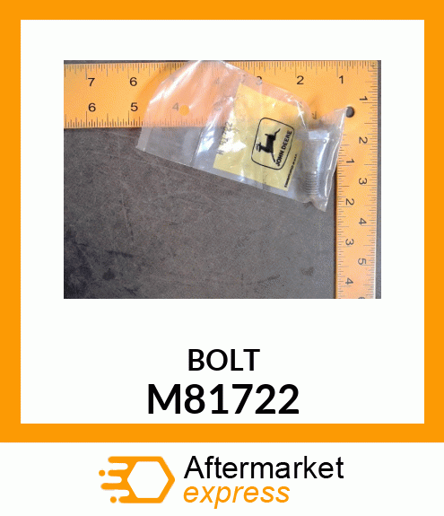 BOLT, IDLER ARM 3/8 M81722