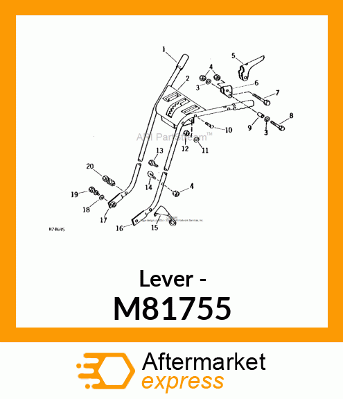 Lever - M81755