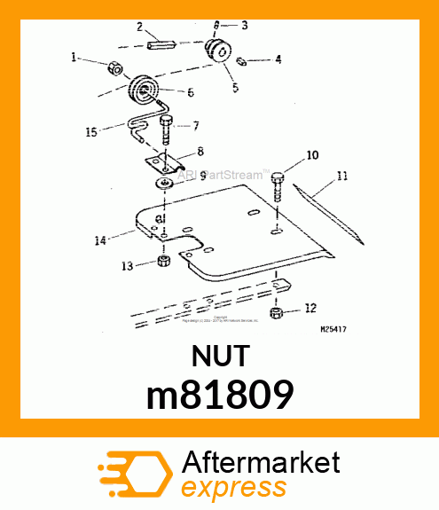 NUT, METRIC, HEX PREVAILING TORQUE M81809