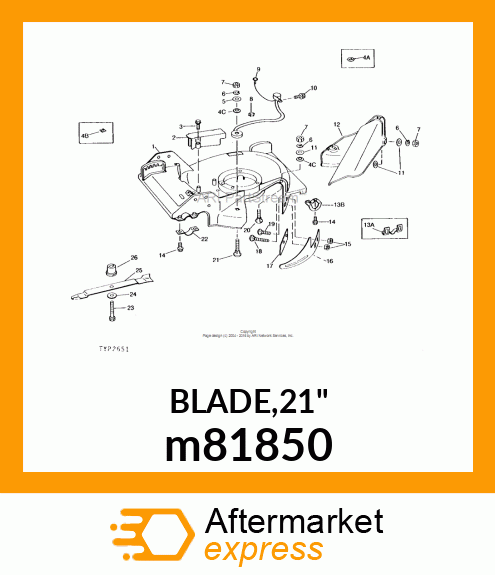 BLADE,21" m81850