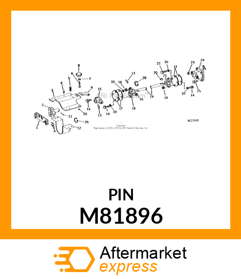 PIN, SPIRAL .25X1.5 M81896