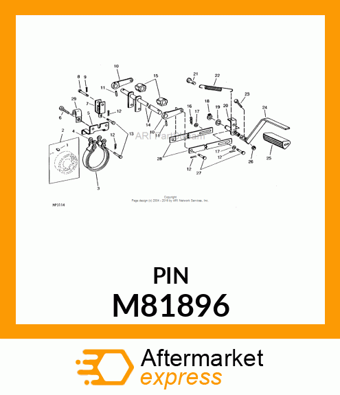 PIN, SPIRAL .25X1.5 M81896