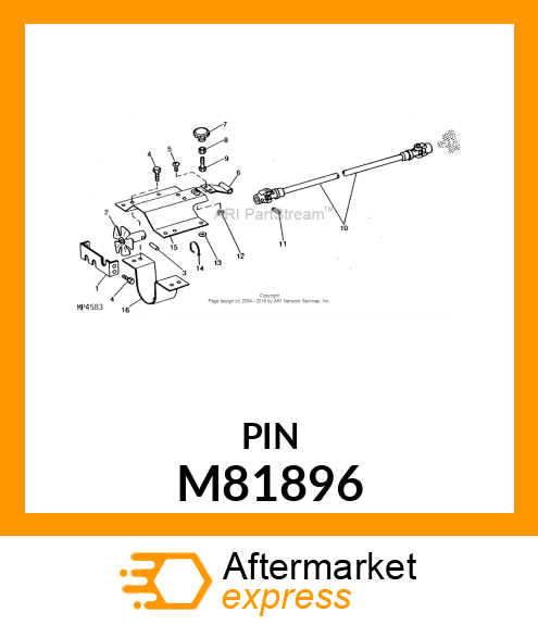 PIN, SPIRAL .25X1.5 M81896