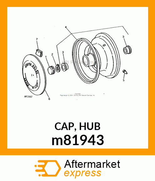 CAP, HUB m81943