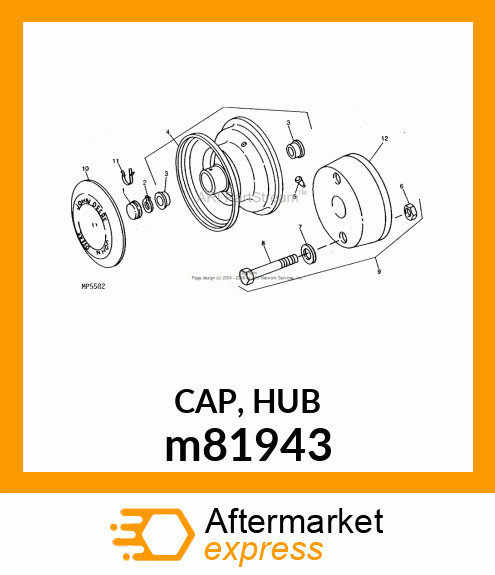 CAP, HUB m81943