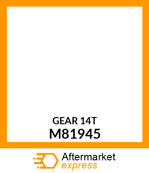 Steering Gear - GEAR, STEERING SECTOR M81945