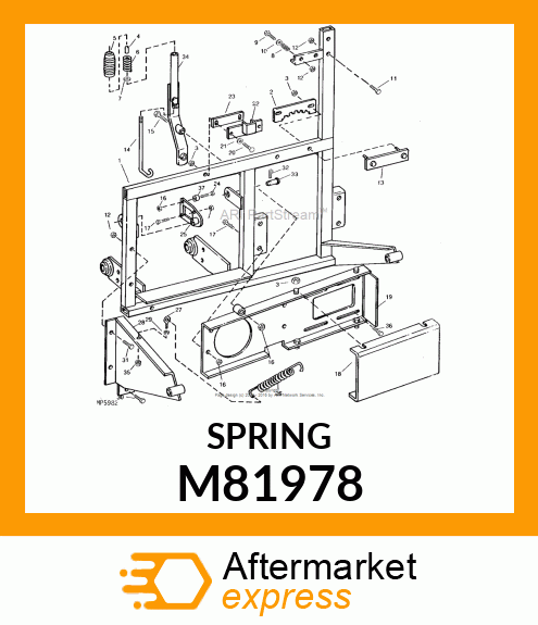 COMPRESSION SPRING, SPRING M81978