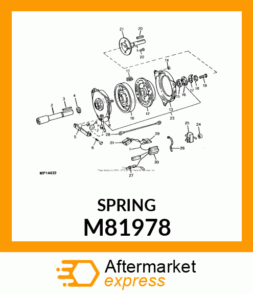 COMPRESSION SPRING, SPRING M81978