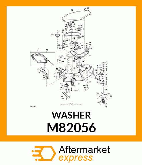 WASHER, SPECIAL PLAIN M82056