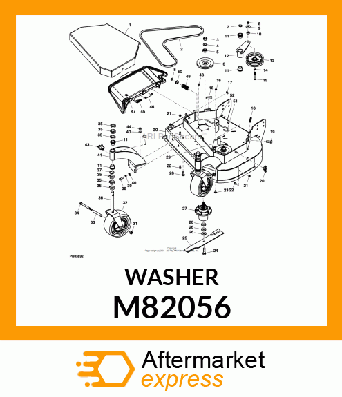 WASHER, SPECIAL PLAIN M82056