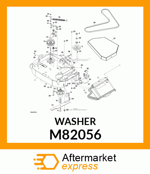 WASHER, SPECIAL PLAIN M82056