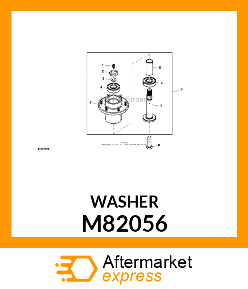 WASHER, SPECIAL PLAIN M82056