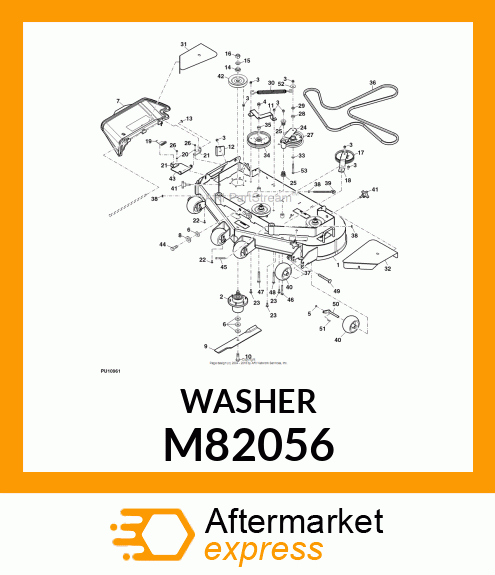 WASHER, SPECIAL PLAIN M82056