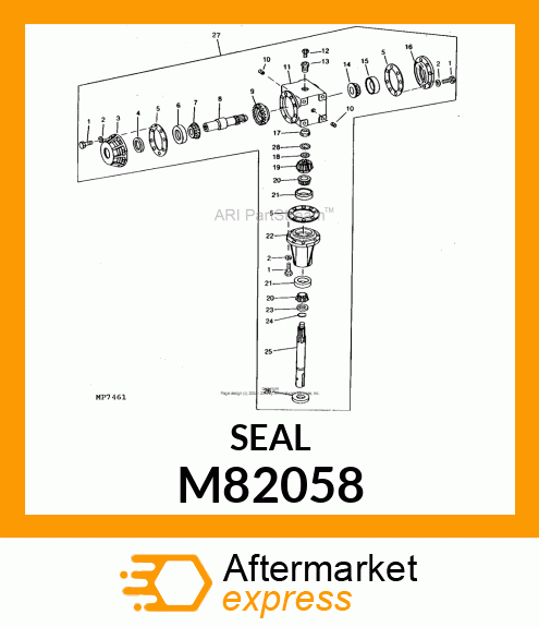 DOUBLE LIP SEAL M82058