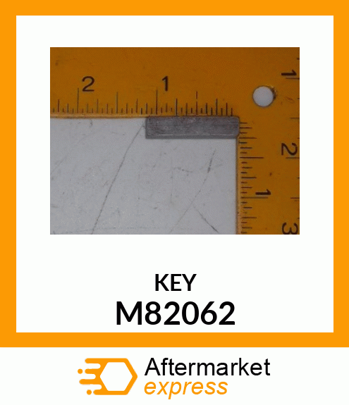 TAPERED KEY M82062