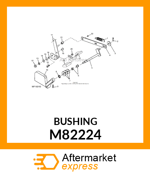 BEARING, FLANGE M82224