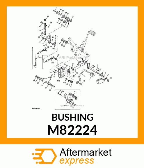 BEARING, FLANGE M82224