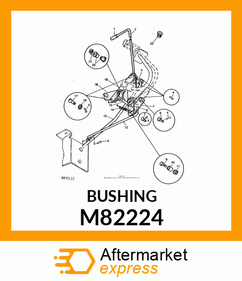 BEARING, FLANGE M82224