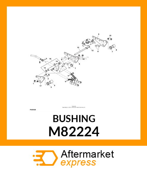 BEARING, FLANGE M82224