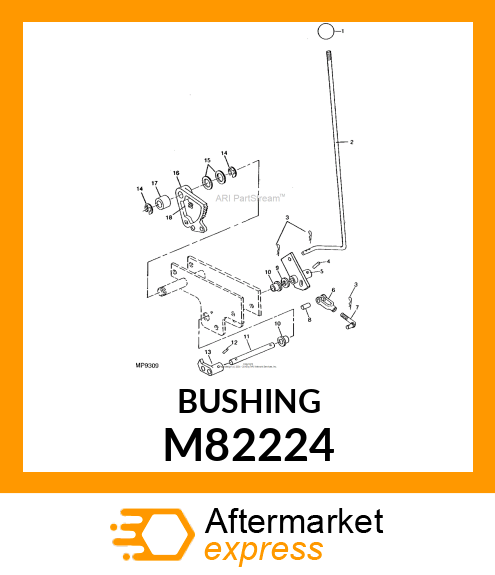 BEARING, FLANGE M82224