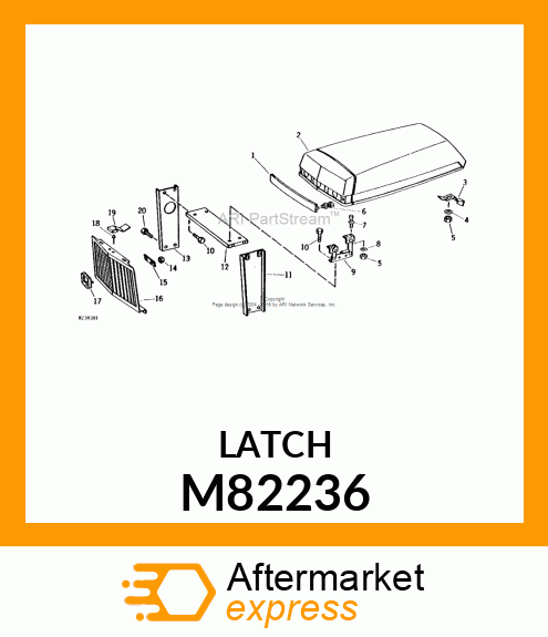 Latch M82236