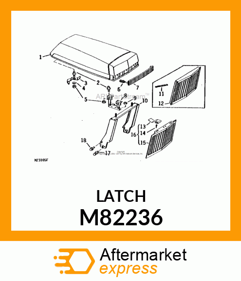 Latch M82236