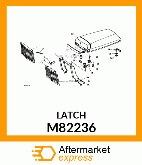 Latch M82236