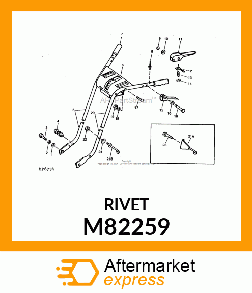 RIVET, POP .187 X .325 M82259