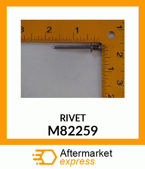 RIVET, POP .187 X .325 M82259