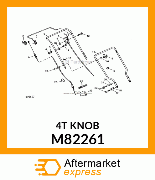 KNOB M82261