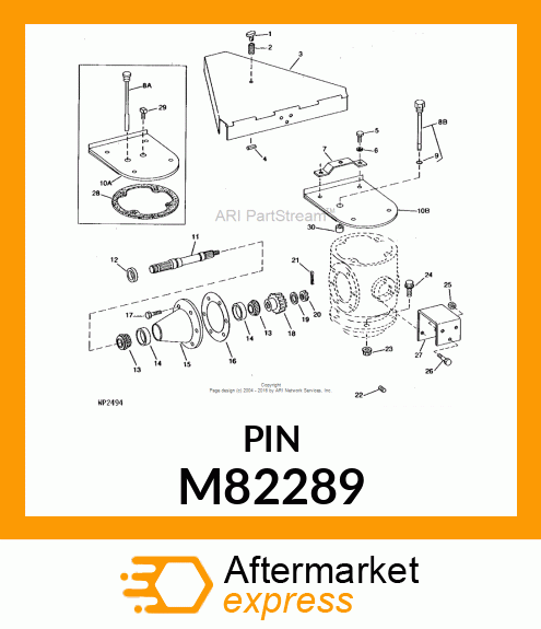 PIN, SPIRAL .188 X 1.25 M82289