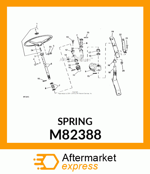 SPRING, COMPRESSION M82388