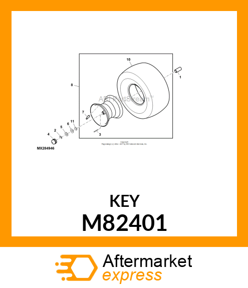 KEY M82401