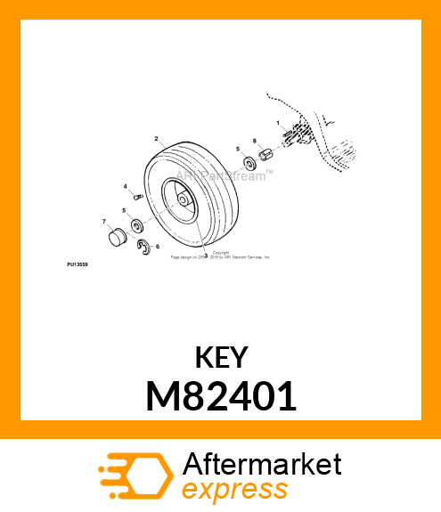 KEY M82401