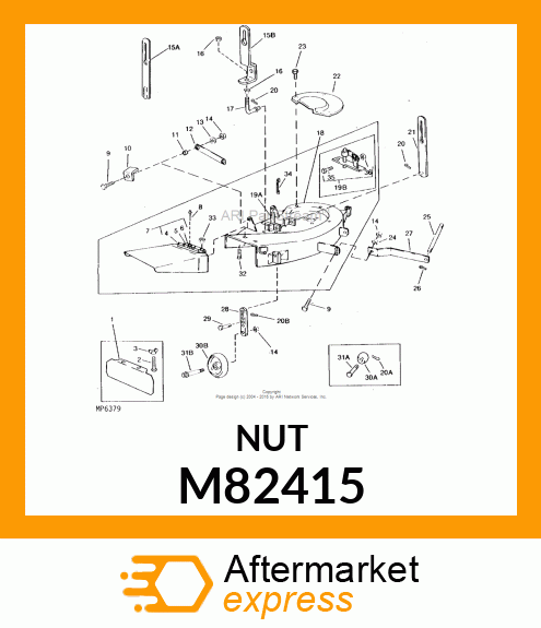 ADJUSTER, DRAFT ARM M82415