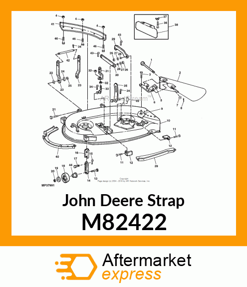 ARM, REAR DRAFT M82422