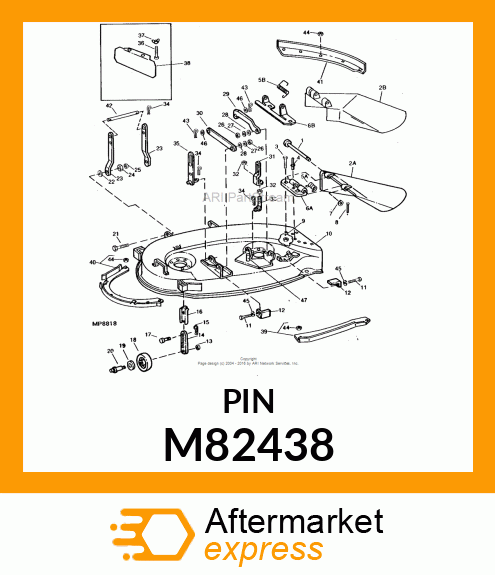 PIN, FRONT DRAFT M82438