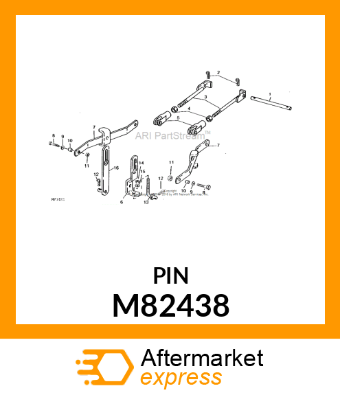 PIN, FRONT DRAFT M82438