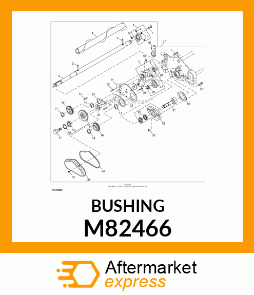 BUSHING, SHIFT LINKAGE M82466