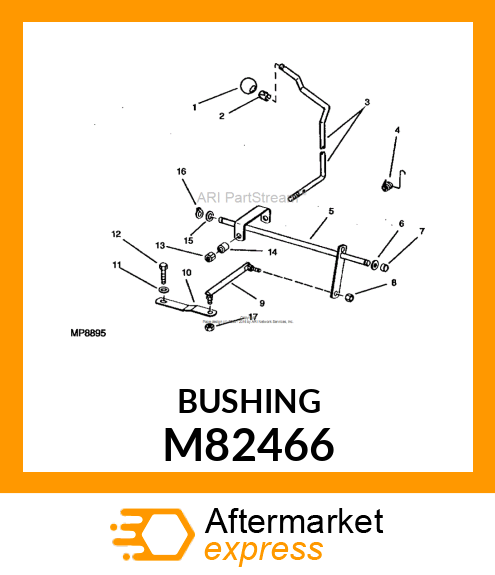 BUSHING, SHIFT LINKAGE M82466