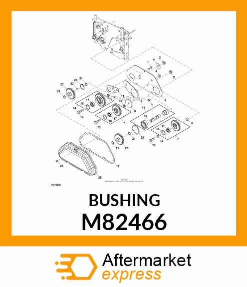 BUSHING, SHIFT LINKAGE M82466